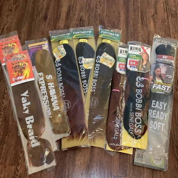 Hair Braid Bundle 11-Piece Lot New - Picture 1 of 7